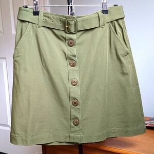 Brooks Brothers Red Fleece Skirt